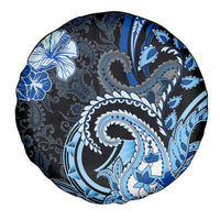 Polynesia Paisley Spare Tire Cover Mix Blue Polynesian Pattern LT05 - Polynesian Pride