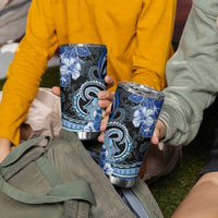 Polynesia Paisley Tumbler Cup Mix Blue Polynesian Pattern LT05 - Polynesian Pride
