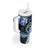 Polynesia Paisley Tumbler With Handle Mix Blue Polynesian Pattern