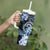 Polynesia Paisley Tumbler With Handle Mix Blue Polynesian Pattern