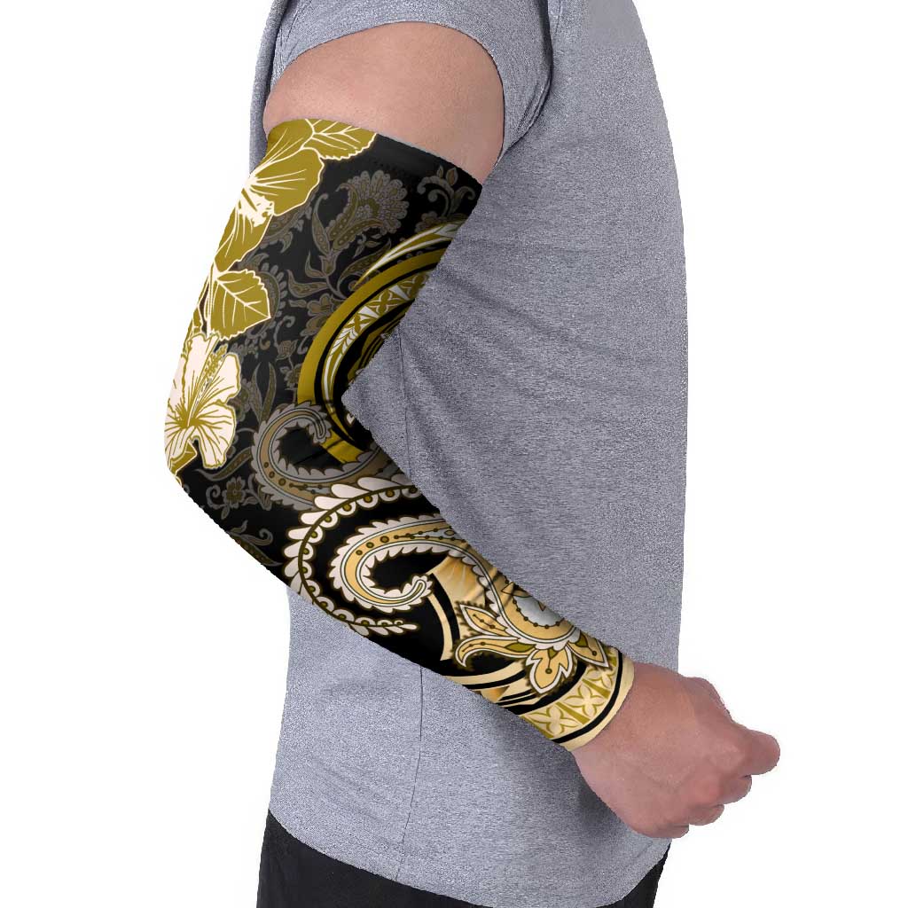 Polynesia Paisley Arm Sleeves Mix Gold Polynesian Pattern LT05 - Polynesian Pride