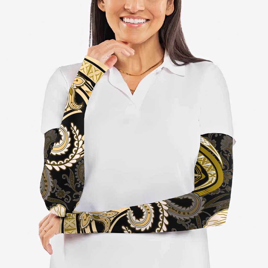 Polynesia Paisley Arm Sleeves Mix Gold Polynesian Pattern LT05 - Polynesian Pride