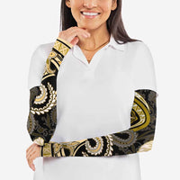 Polynesia Paisley Arm Sleeves Mix Gold Polynesian Pattern LT05 - Polynesian Pride