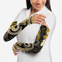 Polynesia Paisley Arm Sleeves Mix Gold Polynesian Pattern LT05 - Polynesian Pride