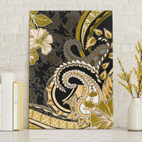 Polynesia Paisley Canvas Wall Art Mix Gold Polynesian Pattern LT05 Without Frame Gold - Polynesian Pride