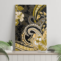 Polynesia Paisley Canvas Wall Art Mix Gold Polynesian Pattern LT05 - Polynesian Pride