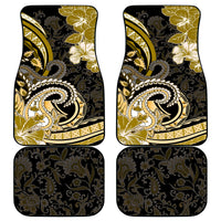 Polynesia Paisley Car Mats Mix Gold Polynesian Pattern LT05 - Polynesian Pride