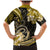 Polynesia Paisley Family Matching Mermaid Dress and Hawaiian Shirt Mix Gold Polynesian Pattern LT05 - Polynesian Pride