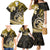 Polynesia Paisley Family Matching Mermaid Dress and Hawaiian Shirt Mix Gold Polynesian Pattern LT05 - Polynesian Pride