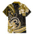 Polynesia Paisley Family Matching Mermaid Dress and Hawaiian Shirt Mix Gold Polynesian Pattern LT05 - Polynesian Pride