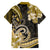 Polynesia Paisley Family Matching Puletasi and Hawaiian Shirt Mix Gold Polynesian Pattern LT05 - Polynesian Pride