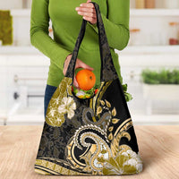 Polynesia Paisley Grocery Bag Mix Gold Polynesian Pattern LT05 - Polynesian Pride
