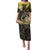 Polynesia Paisley Puletasi Mix Gold Polynesian Pattern LT05 Long Dress Gold - Polynesian Pride