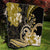 Polynesia Paisley Quilt Mix Gold Polynesian Pattern