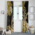 Polynesia Paisley Window Curtain Mix Gold Polynesian Pattern