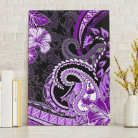 Polynesia Paisley Canvas Wall Art Mix Purple Polynesian Pattern LT05 Without Frame Purple - Polynesian Pride