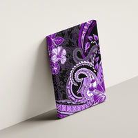 Polynesia Paisley Canvas Wall Art Mix Purple Polynesian Pattern LT05 - Polynesian Pride