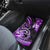 Polynesia Paisley Car Mats Mix Purple Polynesian Pattern