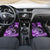 Polynesia Paisley Car Mats Mix Purple Polynesian Pattern