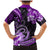 Polynesia Paisley Family Matching Mermaid Dress and Hawaiian Shirt Mix Purple Polynesian Pattern LT05 - Polynesian Pride