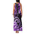 Polynesia Paisley Family Matching Tank Maxi Dress and Hawaiian Shirt Mix Purple Polynesian Pattern LT05 - Polynesian Pride