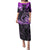 Polynesia Paisley Puletasi Mix Purple Polynesian Pattern LT05 Long Dress Purple - Polynesian Pride