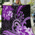 Polynesia Paisley Quilt Mix Purple Polynesian Pattern