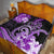 Polynesia Paisley Quilt Mix Purple Polynesian Pattern