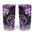 Polynesia Paisley Tumbler Cup Mix Purple Polynesian Pattern