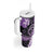 Polynesia Paisley Tumbler With Handle Mix Purple Polynesian Pattern