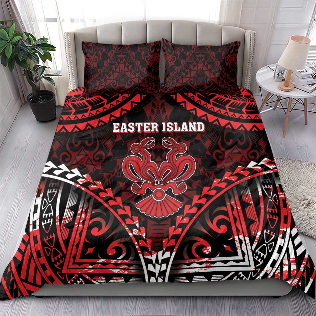 Easter Island Bedding Set Polynesian Pattern Emblem LT05 - Polynesian Pride