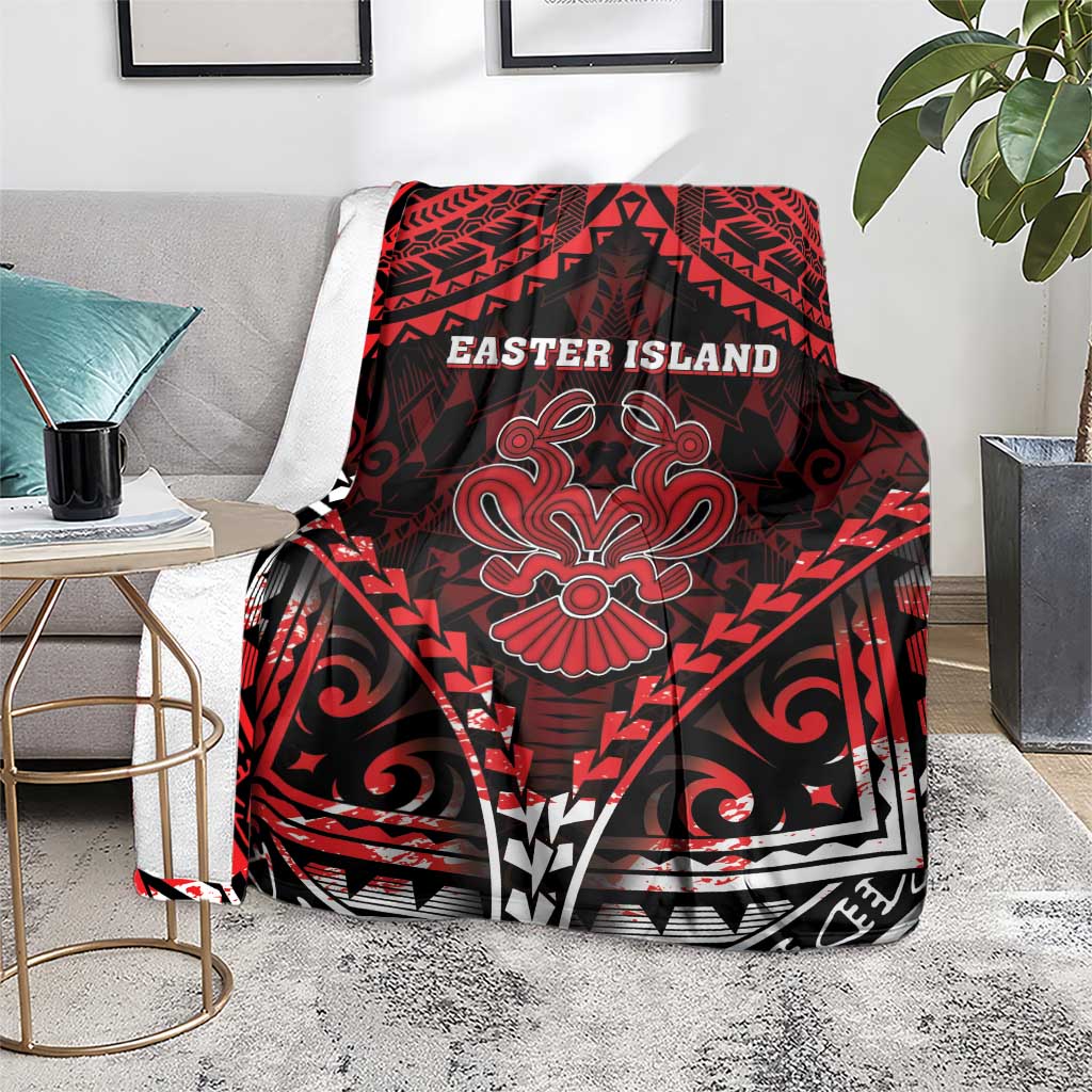 Easter Island Blanket Polynesian Pattern Emblem LT05 - Polynesian Pride