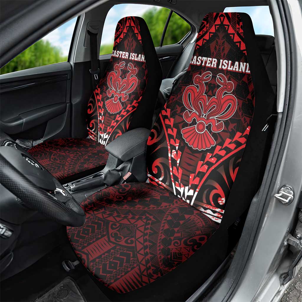 Easter Island Car Seat Cover Polynesian Pattern Emblem LT05 - Polynesian Pride