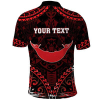 Personalised Easter Island Polo Shirt Polynesian Pattern Emblem LT05 - Polynesian Pride