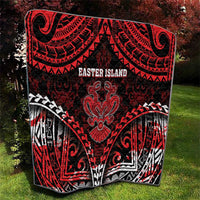 Easter Island Quilt Polynesian Pattern Emblem LT05 - Polynesian Pride