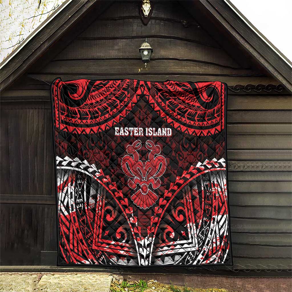 Easter Island Quilt Polynesian Pattern Emblem LT05 - Polynesian Pride