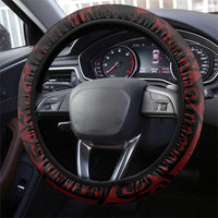Easter Island Steering Wheel Cover Polynesian Pattern Emblem LT05 - Polynesian Pride