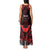 Personalised Easter Island Tank Maxi Dress Polynesian Pattern Emblem