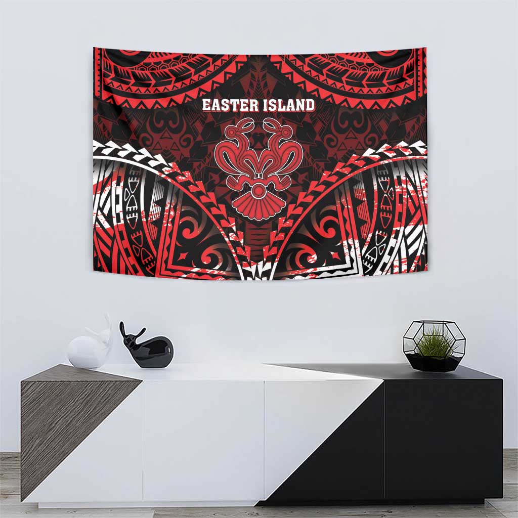 Easter Island Tapestry Polynesian Pattern Emblem LT05 - Polynesian Pride