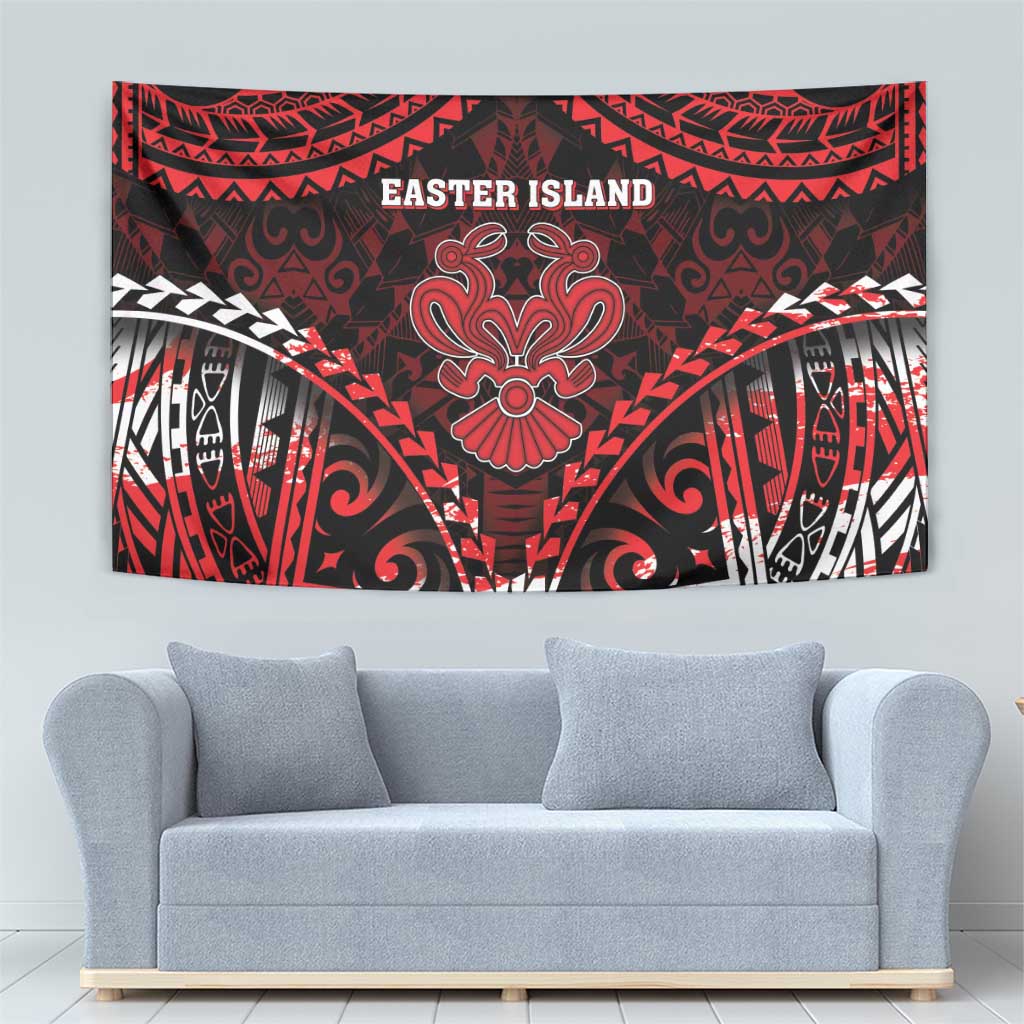 Easter Island Tapestry Polynesian Pattern Emblem LT05 - Polynesian Pride