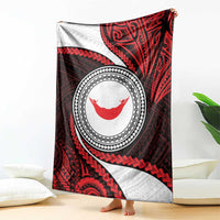 Easter Island Blanket Moai Statues Polynesian Style LT05 - Polynesian Pride