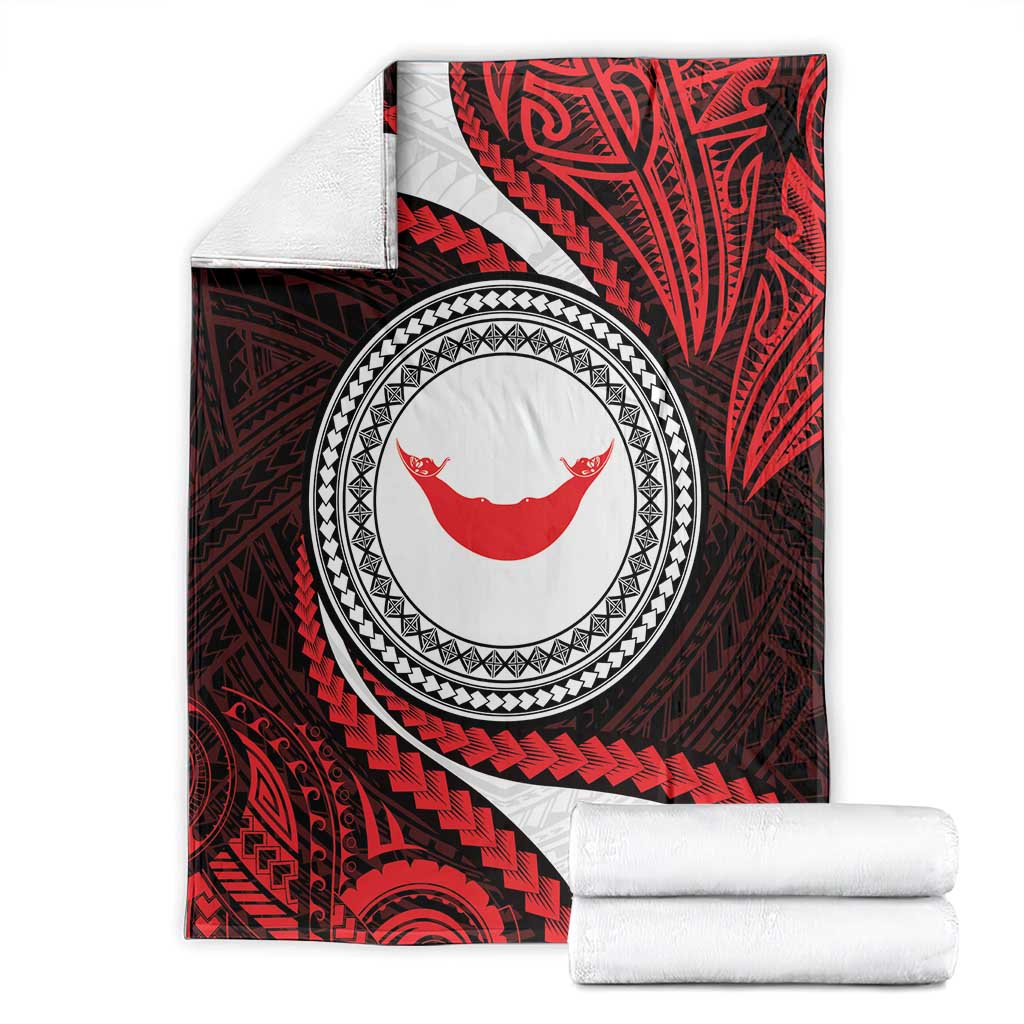 Easter Island Blanket Moai Statues Polynesian Style LT05 - Polynesian Pride