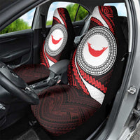 Easter Island Car Seat Cover Moai Statues Polynesian Style LT05 - Polynesian Pride