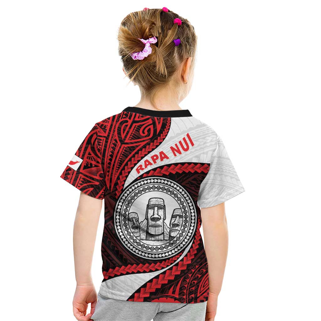 Easter Island Kid T Shirt Moai Statues Polynesian Style LT05 - Polynesian Pride