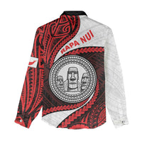 Easter Island Women Casual Shirt Moai Statues Polynesian Style LT05 - Polynesian Pride