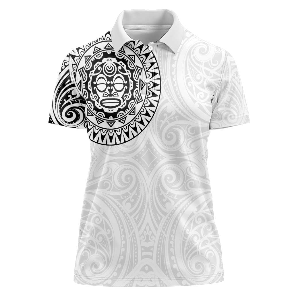 New Zealand Aotearoa Women Polo Shirt Maori Te Mata O Rongokako