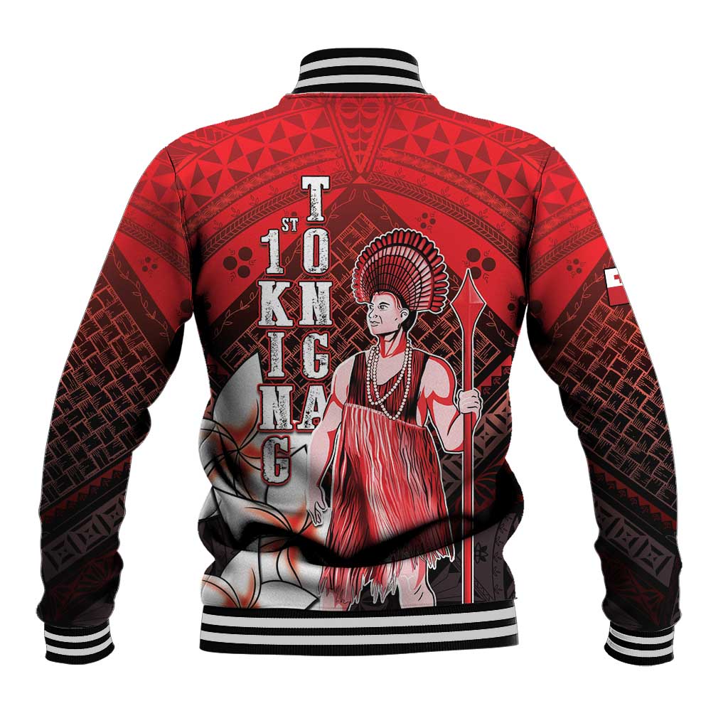The First King Of Tonga Baseball Jacket Tongan Pride LT05 - Polynesian Pride