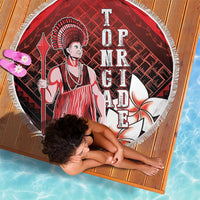 The First King Of Tonga Beach Blanket Tongan Pride LT05 - Polynesian Pride
