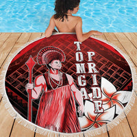 The First King Of Tonga Beach Blanket Tongan Pride LT05 - Polynesian Pride