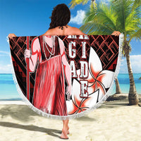 The First King Of Tonga Beach Blanket Tongan Pride LT05 - Polynesian Pride